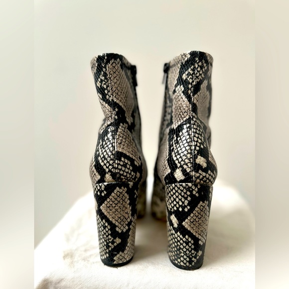 Aldo Snake Print Ankle Boot - Picture 5 of 5